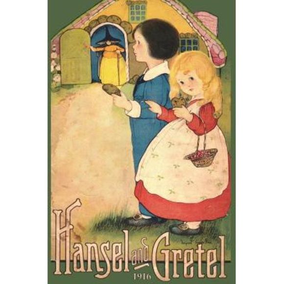Hansel and Gretel: Uncensored 1916 Full Color Reproduction -- Brothers Grimm - Picture 1 of 1